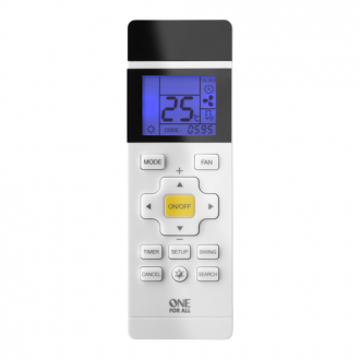 MANDO UNIV AIRE ACONDICIONADO ONE FOR ALL URC1035