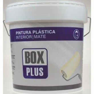 PINTURA PLASTICA INT. BOX PLUS BLANCO MATE 12KG.