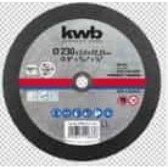 DISCO CORTE INOX/METAL 230X2MM KWB