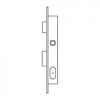 CERRADURA PUERTA METALICA 2220/12/NM TESA