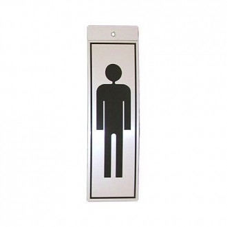 SILUETA ALUMINIO FIGURA CABALLERO 029