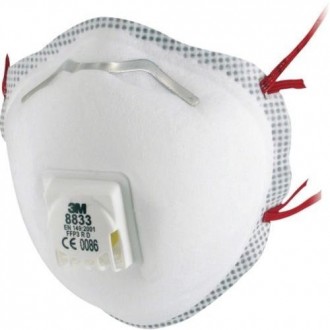 MASCARILLA DESECHABLE FFP3 CON VALVULA (CAJA-10)