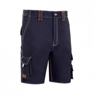 BERMUDA STRECH MARINO TALLA 40 SE903AM