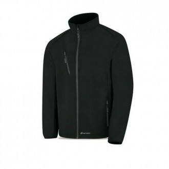 CAZADORA SOFTSHELL CUARZO NEGRO T.S 288CS3NE