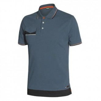 POLO BOOM AZUL/NEGRO 8815B-040 T.XL