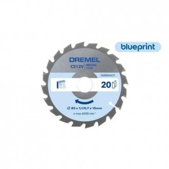 DISCO MADERA BLUEPRINT 85MM CS500 2608846431