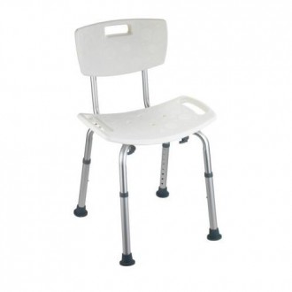 TABURETE CON RESPALDO CON PATAS TELESCOPICAS