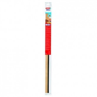 BURLETE PVC BAJO PUERTA BEIGE 1MX37MM 5433