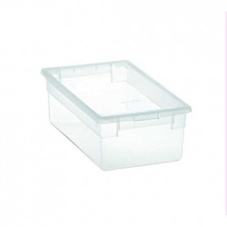 CAJA ORDENACION LIGHT BOX XS 5L. TRANSPARENTE