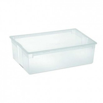 CAJA ORDENACION LIGHT BOX XL 36 L. TRANSPARENTE