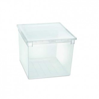 CAJA ORDENACION LIGHT BOX XXL 50 L. TRANSPARENTE