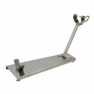 JAMONERO C/ PLETINA BASE INOX PLEGABLE 17812
