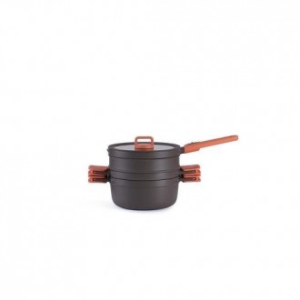 BATERIA COCINA SERIE COMPAC 4PZAS 24CM ALUM FUNDID