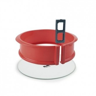 MOLDE SILIC DESMONTABLE REDONDO BASE CRISTAL 19CM