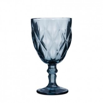 COPA VIDRIO 34CL AZUL (6 UD) MAIA QUID 5428078
