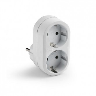 ADAPTADOR DOBRE TT 16A-250V BLANCO 1332