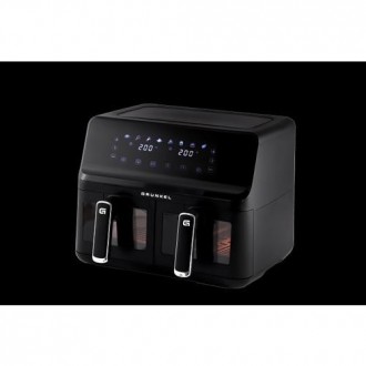 FREIDORA DE AIRE 2700W DUAL TASTY FRYER 4+4L