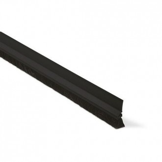 BURLETE SUELO DESNIVELADO PELO 100CM 18MM NEGRO