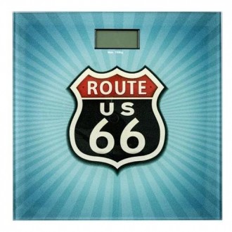 BASCULA BAÑO VINTAGE ROUTE 66 21595