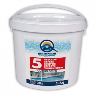 QUIMICLOR 5 EFECT. TAB.200 GR. 5KG.