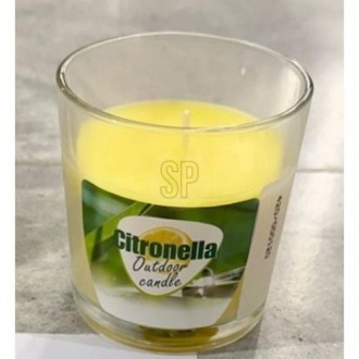 VELA CITRONELA EN VASO 8CM A87300120