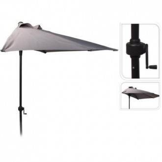 PARASOL LATERAL DE BALCON COLOR GRIS FC3000210