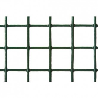 ROLLO MALLA SOLDADA GALVAN.PLAST.VDE. 25X25MM 5X1M