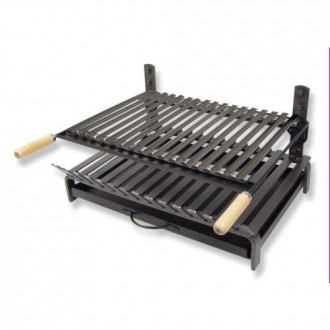 PARRILLA BARBACOA HIERRO 60X43X33CM 71406