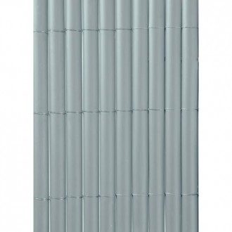 CAÑIZO MEDIA CAÑA PLASTICANE PVC 1,5X3M GRIS