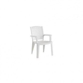 SILLA METAL BLANCA 55154