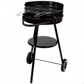 BARBACOA CARBON REDONDA D42XH74 CM 52802