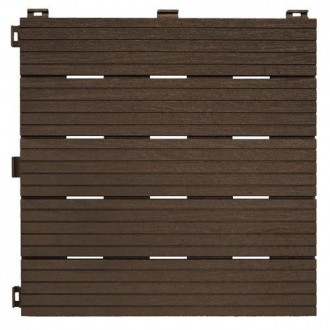 LOSETA IMITACION MADERA 45 X 45 CM MARRON
