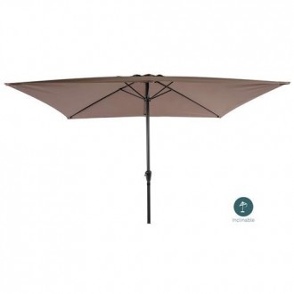 PARASOL ALUMINIO 2X3M. MARRON  PAREDE070