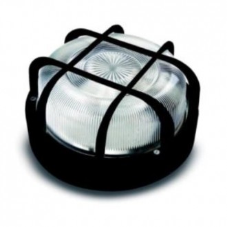 APLIQUE REDONDO E27 100 W. BLANCO 4412G