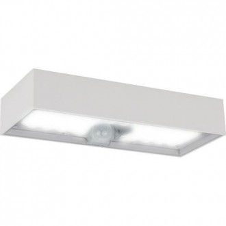 APLIQUE LADRILLO SOLAR 900LM 6W 3000K PARED BLANCO