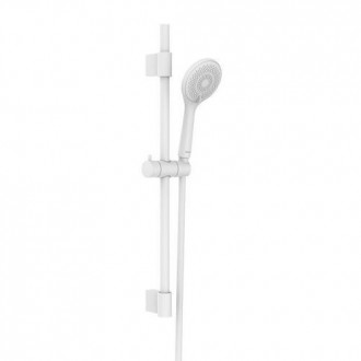 SET BARRA DUCHA ACERO INOXDA 70CM BLANCO 24916100