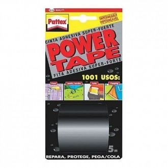 CINTA POWER-TAPE NEGRO 50X5 (BL.) 471554