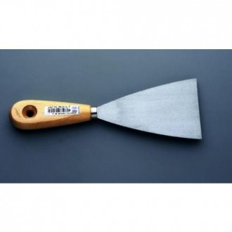 ESPATULA PINTOR  ACERO MANGO MADERA 80 MM