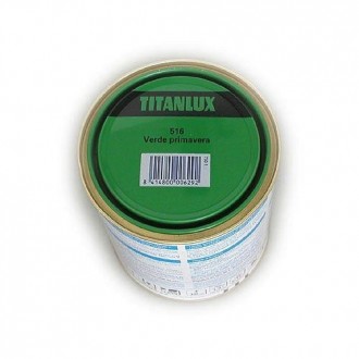ESMALTE TITANLUX 750 ML. 516 001 VERDE PRIMAVERA