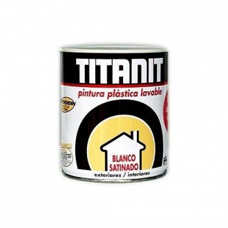TITANIT EXTERIOR SATINADA BLANCAS 750 ML. 012