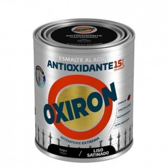 OXIRON AL AGUA FORJA NEGRO  SANTINADO LISO 750ML