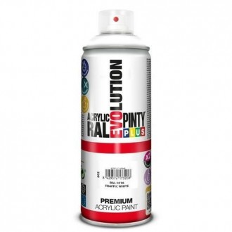 PINTURA SPRAY ACRILICA PINTYPLUS 520 BL RAL 9016