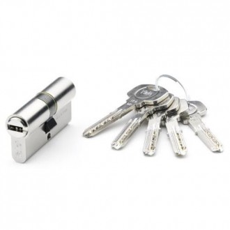 CILINDRO SEGURIDAD 30X30 WG NIQUEL  YL6 60 YL63030