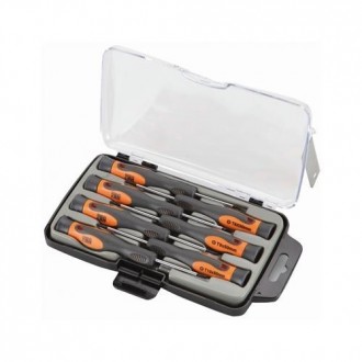 JUEGO 7 DESTORNILLADORES PRECISION ALYCO ORANGE