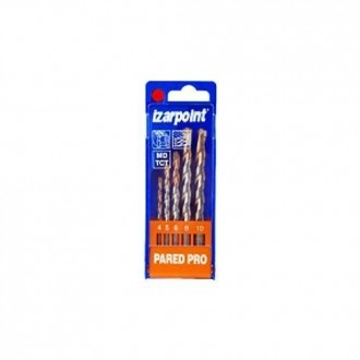 BROCAS PARED ESTUCHE PLASTICO 5 PIEZAS 1486