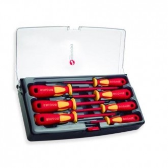JUEGO 7 DESTORNILLADORES VDE. 360-001