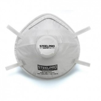MASCARILLA STEELPRO FFP2 VALVULA 2288MM2VBL/U