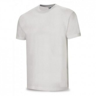 CAMISETA ALGODON BLANCA T. L 1288TSBL/L