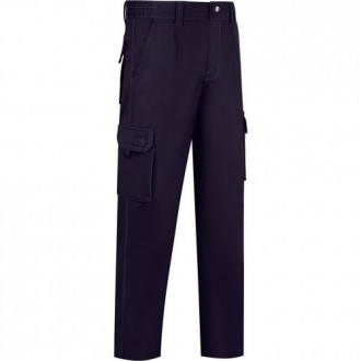 PANTALON STRETCH MULTIBOLSILLOS L9000 AZUL T-46