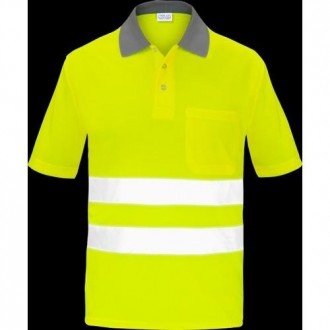 POLO ALTA VISIB. M/C            XXL